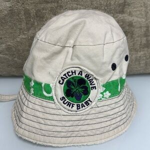 Catch a Wave Surf Baby Bucket Hat - Infant/Toddler Size